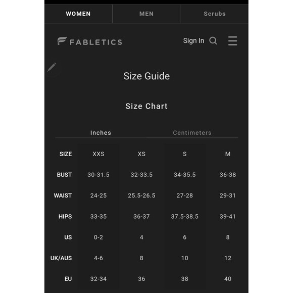 Fabletics PowerHold Cheetah Print Shorts NO SIZE TAG Used Fabletics Size Chart - Picture 11 of 12